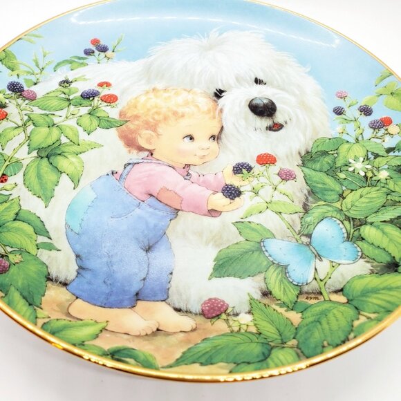 8 - Porcelain Collector Plate by Ruth J. Morehead from the Collection entitled - Picture 14 of 16